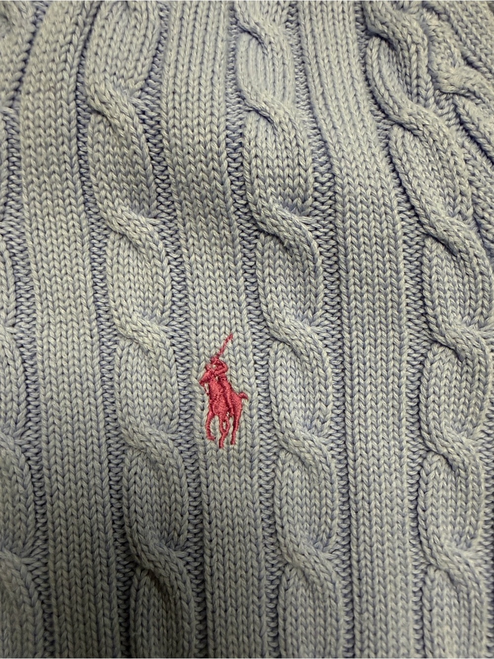 2 Vintage Ralph Lauren Cotton Sweaters M - Picture 12 of 16